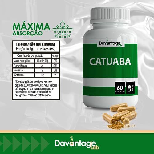 Kit 2x Catuaba Ultra Pura Com 60 Cápsulas - Muito Mais Energia