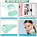 2 Pack Ice Roller for Face and Body Massage, Facial Roller Skin Care Tool for Reduce Wrinkles and Puffiness, Migraine Pain Relief and Skin Tighten, Cold Therapy for Cooling and Calming.(Pink+Green)