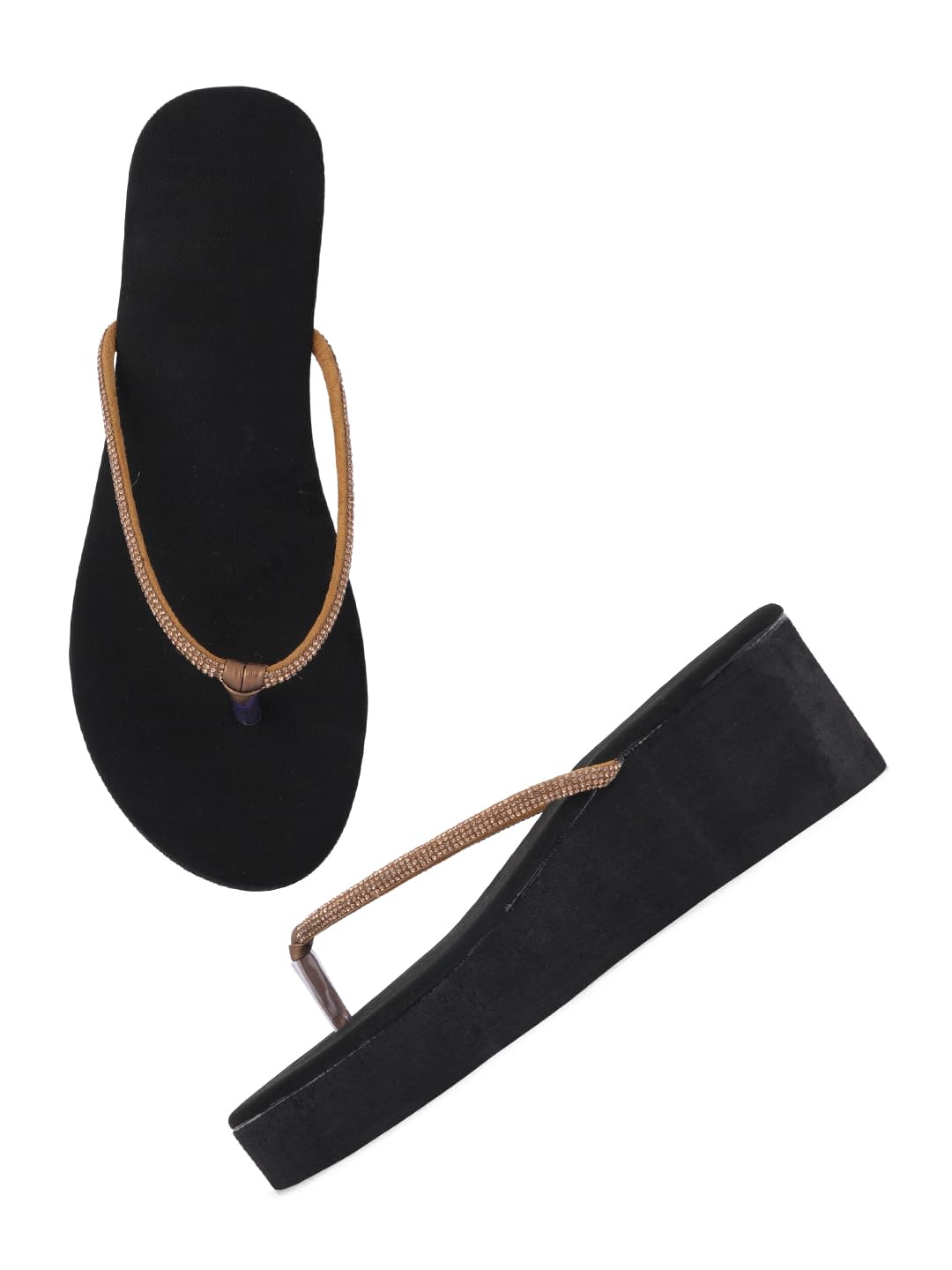 Sapatos Fancy Wedges | Light Weight sandals | Soft & Comfortable (B0D8BXDHRP) Amazon Price History, Amazon Price Tracker