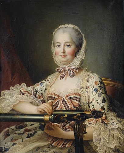Toile Décor Art Mural Classique insufflez l'élégance du Portrait de la Marquise