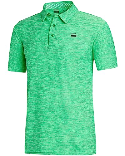 Three Sixty Six Men's Dry Fit Golf Polo