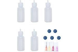 Blunt Needle Tip Glue Applicators and Bottles for Precise Glue Dispensing
