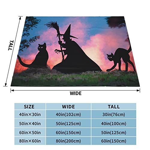 Couverture Halloween en flanelle douce pour lit et canapé - 5