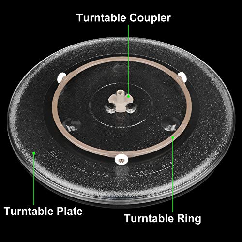 8.8" Microwave Turntable Ring with 15 mm Rollers, 8.8 inch 15 Millimeters - Picture 18 of 55