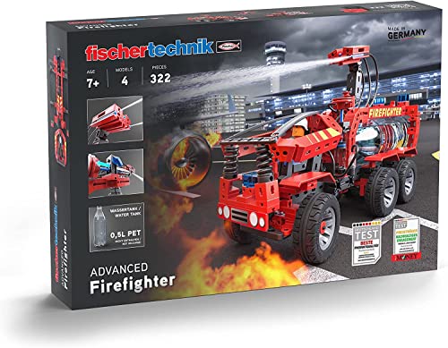 fischertechnik 564069 Advanced Firefighter – Bausatz für Kinder ab 7...