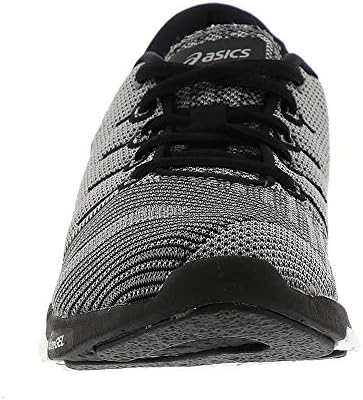 ASICS Women's fuzeX Knit Running Shoe Carbon/Black/White 8.5 (S) | Image 4