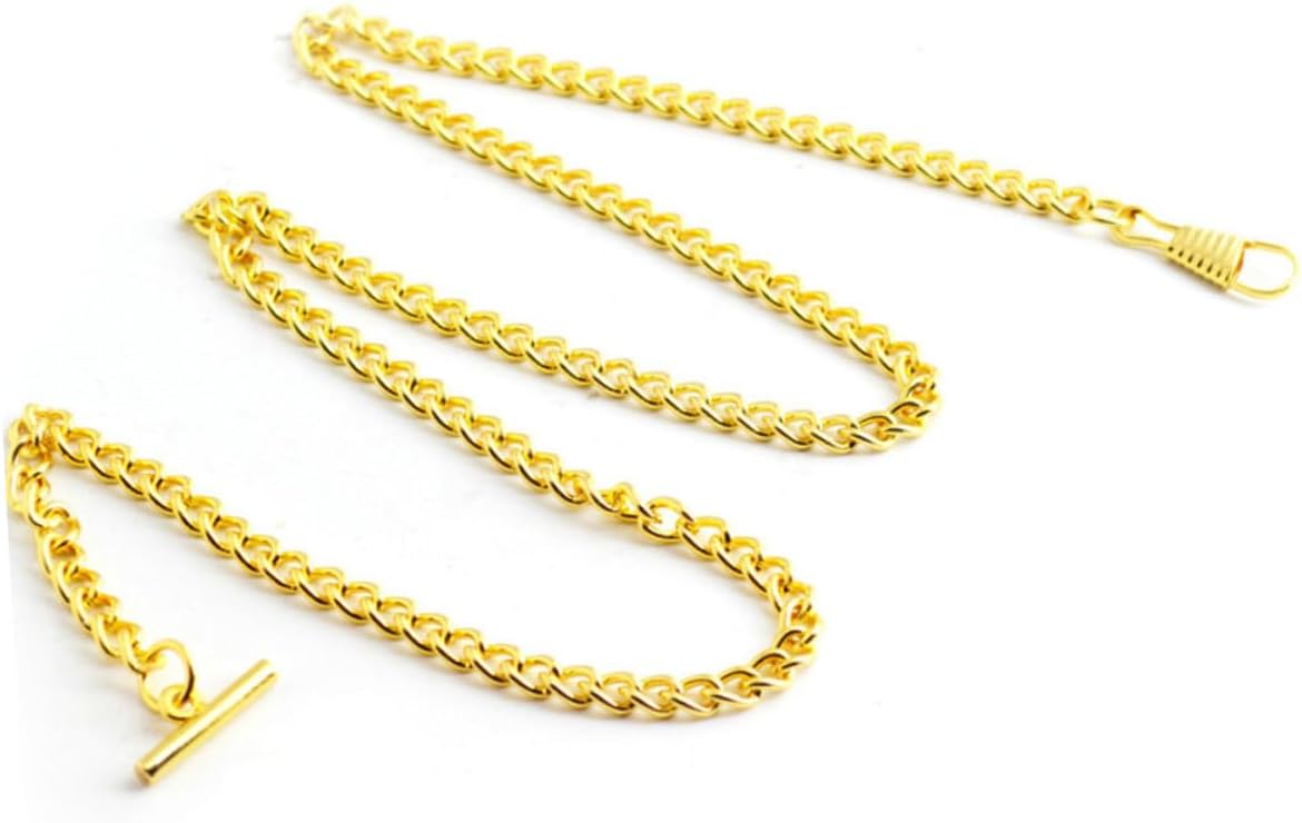 2pcs Shaped Metal Pocket Watch Chains Durable Jeans Chains for Clothes Accessories Silver Vintage Style for Wallets Keychains and Decorative Use