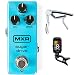 Briskdrop MXR M294 Sugar Drive Pedal Bundle with Dunlop Trigger Capo and Tuner (M294-87N)