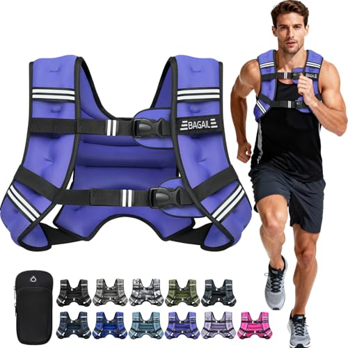 BAGAIL Comfort-Fit Weighted Vest for Women, 5–30 lb Adjustable