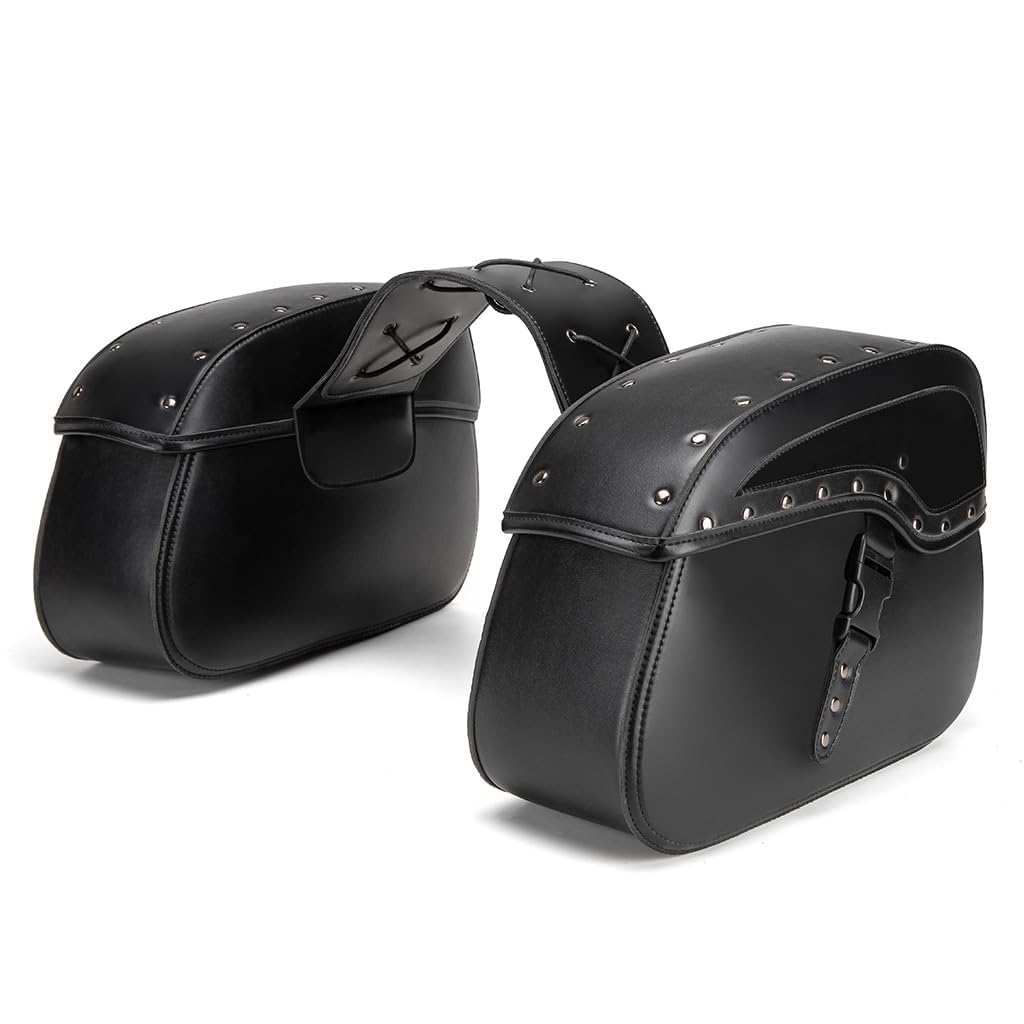 Sacoche Moto pour Kawasaki Versys650 Versys 650 Vulcan 650 S – Sacoche de Selle Arrière Imperméable, Sacoche Latérale/Valise Moto, Accessoires Moto, Facile à Installer,B