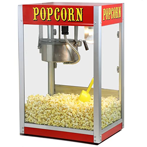 Close-up of Paragon Theater Pop 8 Ounce Popcorn Machine showing the kettle