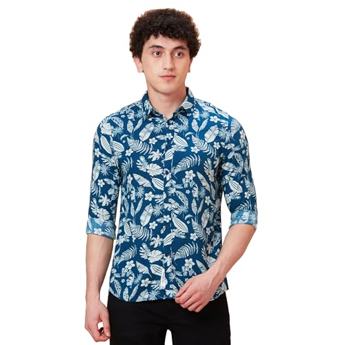 Image of Being Human Garments Mens-Top Shirts Navy