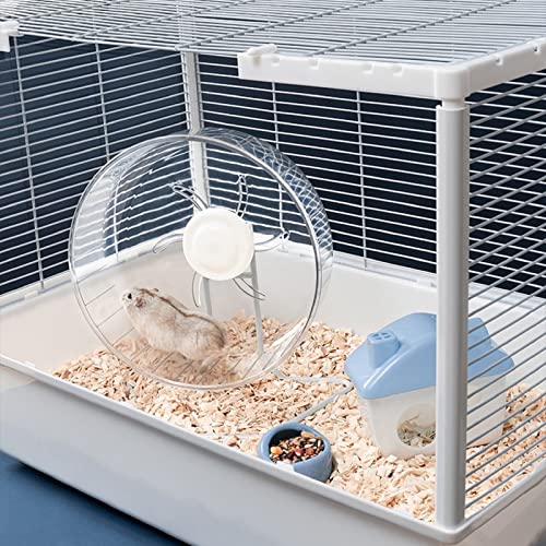 Rueda de ejercicio para hámster, rueda giratoria silenciosa para animales pequeños, juguete ideal para ejercicio y entretenimiento de mascotas