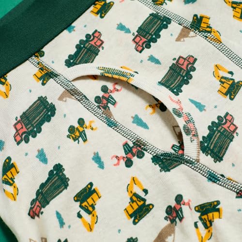 Saint Eve Kids Little Boys Cotton Underwear, Soft Breathable Multi Pack Boxer Briefs4