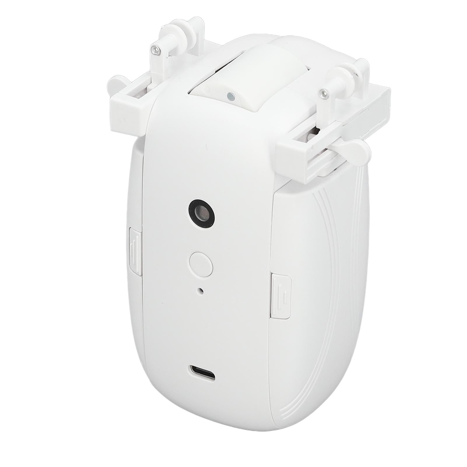 Automatischer Vorhangöffner, Intelligentes Motorisiertes Gerät für Römische Stangen, Ideal für Schlafzimmer, Wohnzimmer, aus Robustem ABS