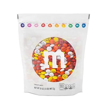 M&MS Pre-Designed Congrats Milk Chocolate Candy - 2lbs of Bulk Candy with Congratulatory Graphics for Gifts, Parties, Employee Recognition and Appreciation