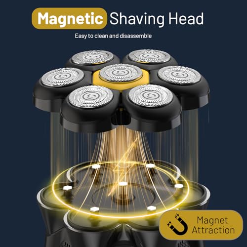 Image of Head Shaver for Bald Men: 7D Electric Bald Razor Cordless