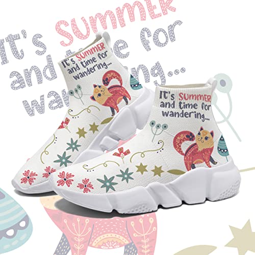 Animal Painted Kids Shoes Boys Girls Sneakers Sock Shoes Casual Fashion Tennis Shoes(Toddler/Little Kid/Big Kid)3