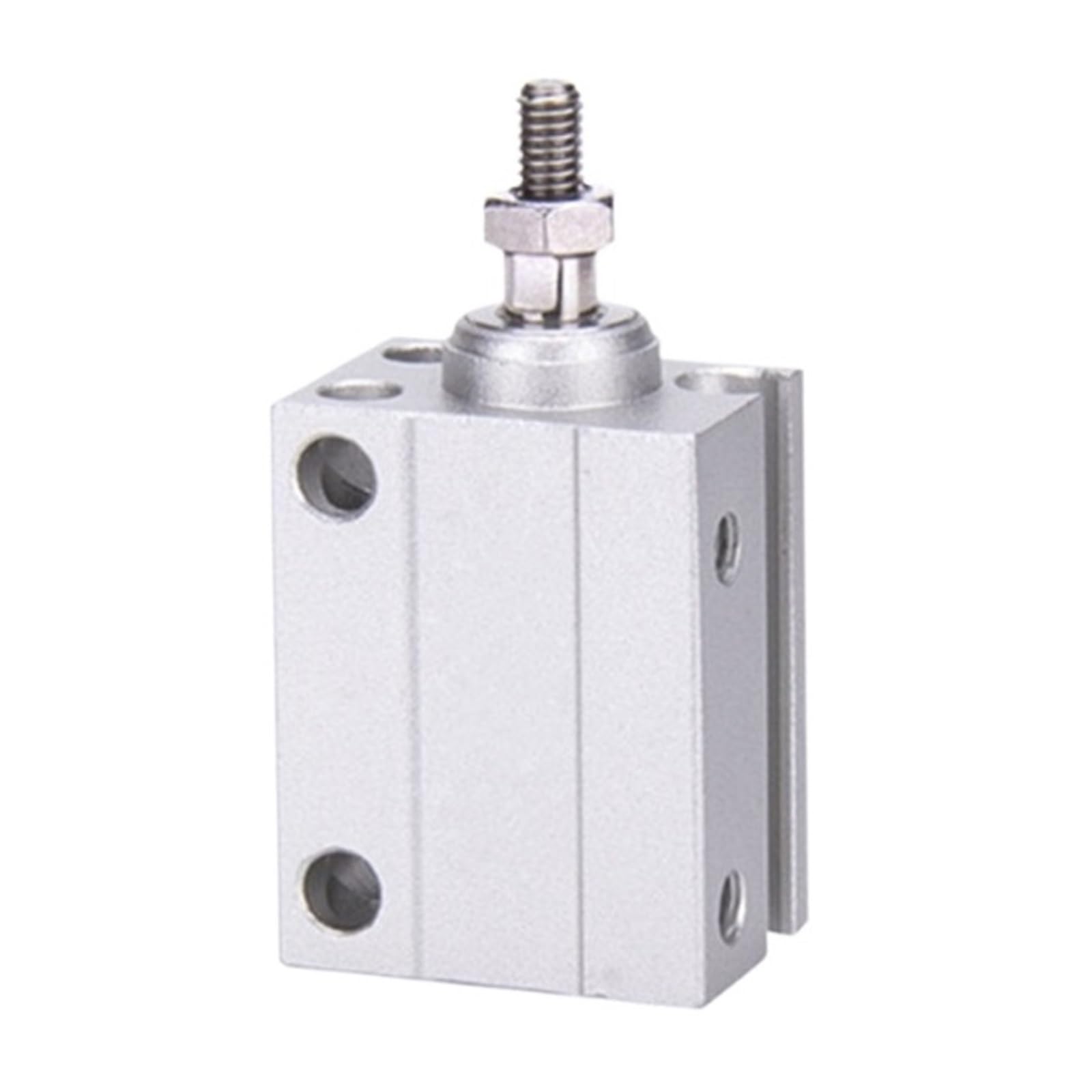 Minicilindro neumático de 8 mm MU8 con rosca hembra interna de precisión