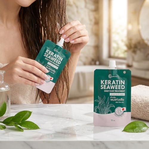 Soin capillaire kératine Catherine votre routine matinale cheveux secs - 2