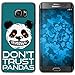 Produktbild PhoneNatic Case kompatibel mit Samsung Galaxy S7 Edge Silikon-Hülle Crazy Animals Panda M2