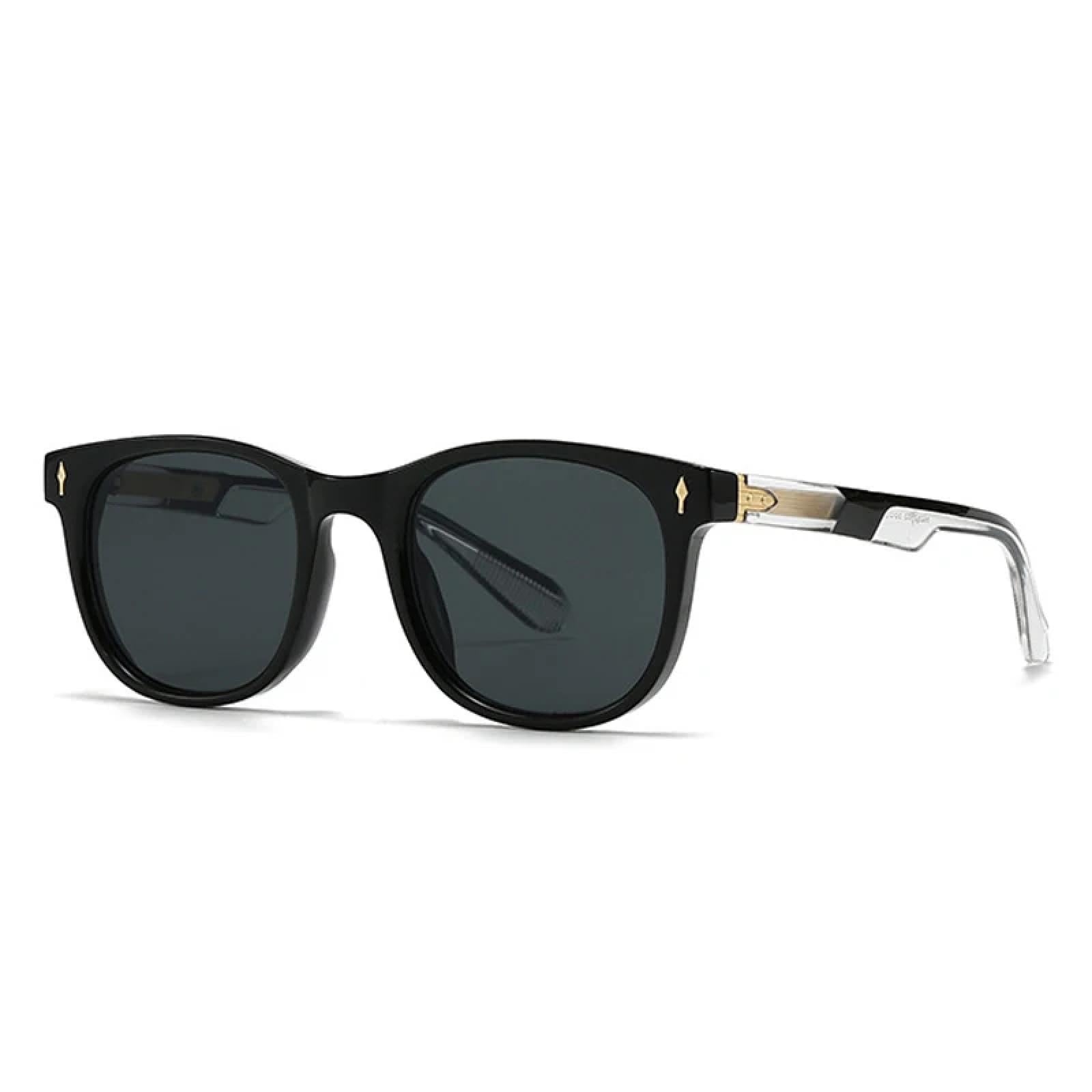 Occhiali da sole ovali vintage da donna e da uomo, di lusso, alla moda, con rivetti punk, UV400