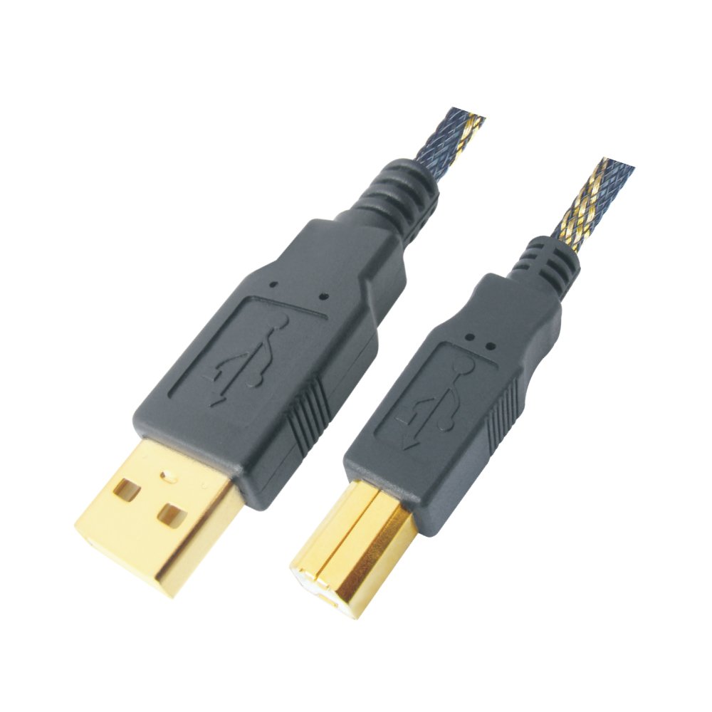 MX USB A MALE TO USB B MALE CABLE GOLD PLATED CONNECTORS WITH NYLON MESH - HIGH PERFORMANCE CABLE MX 3056-1.5 Meters (B00IG08JIQ) Amazon Price History, Amazon Price Tracker