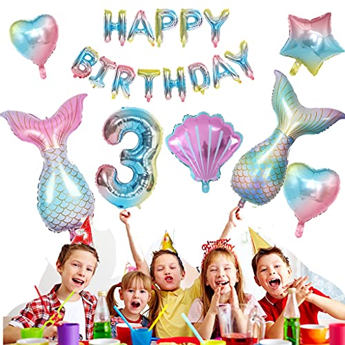 Grande palloncino a forma di sirena, 3°