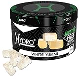 Hydro Hookah Flavors, Nicotine-Free - Signature Hookah Flavor Blends, Delicious Shisha Hookah Flavors Nicotine Free & Tobacco Free, Alternative to Hookah Tobacco, 250g [WHITE YUMMI - White Gummy Bear]