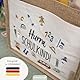 Papierdrachen Jutetasche “Hurra, Schulkind!” - Schulanfang Geschenk - 25x15cm + 13cm Henkel - Bestickt mit Seitentasche - Set 1