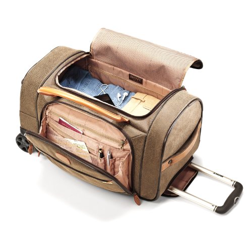 Boyt Luggage Edge CarryOn Wheeled Duffel, Brown, One Size Amazon.in