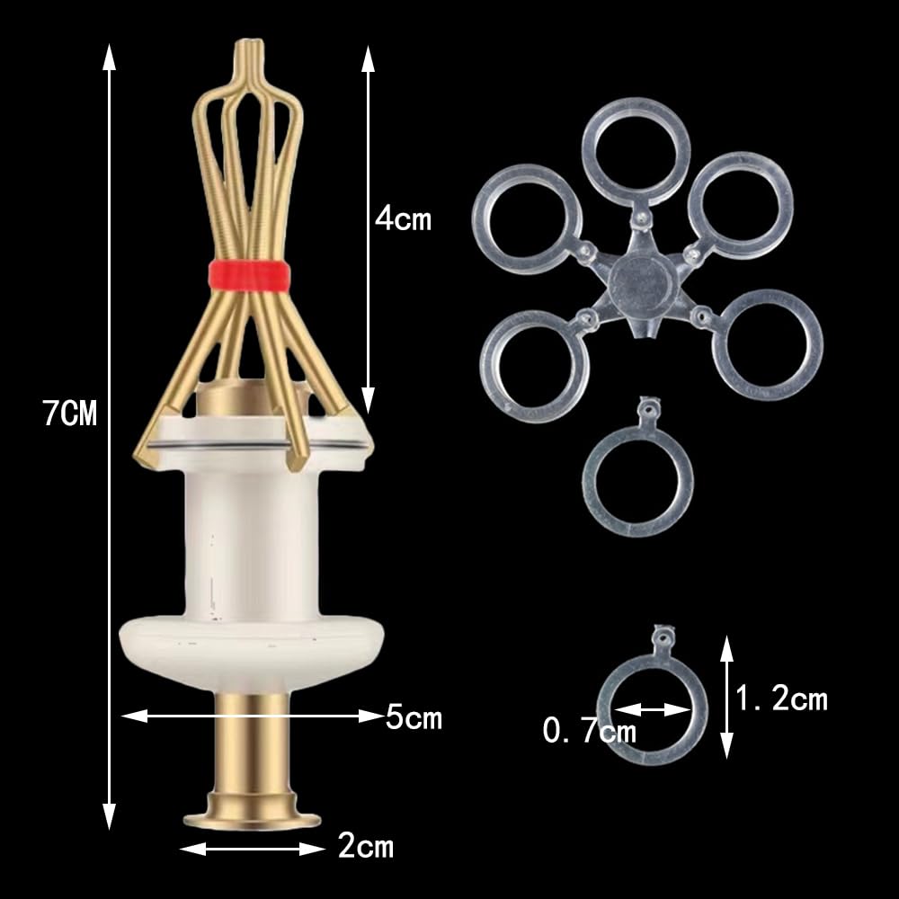 Pellet-Köder-Bands 2 Stück Köder Clip Micro Köder Ringe Elastische mit 300 Ringen Pelletband Köderbanderole Bänder für Karpfenangeln Pellet Köderbänder für Fixierung von Köder