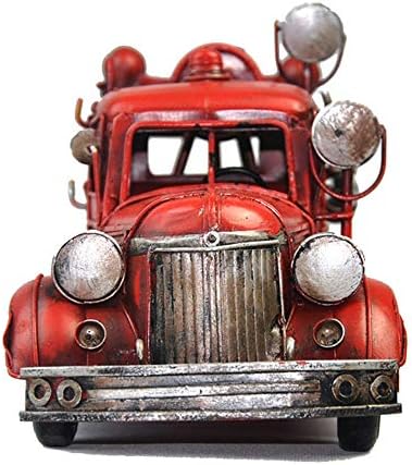 レッド レトロ 錬鉄製 ピックアップトラック モデル デコレーション クリエイティブ ホーム ソフト デコレーション ギフト デスク