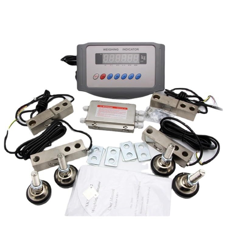 Kit Báscula para Ganado 5000kg con Indicador LCD miniatura 1