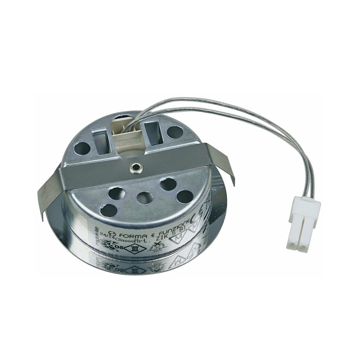 easyPART passend für BOSCH 00606646 Halogenlampe G4 20W 12V mit Gehäuse | Dunstabzugshaube, 00607989, Glasabdeckung, Kabel, Stiftanschluss, Bis 300°C, Kompatibel mit Balay, Constructa, Siemens, Neff