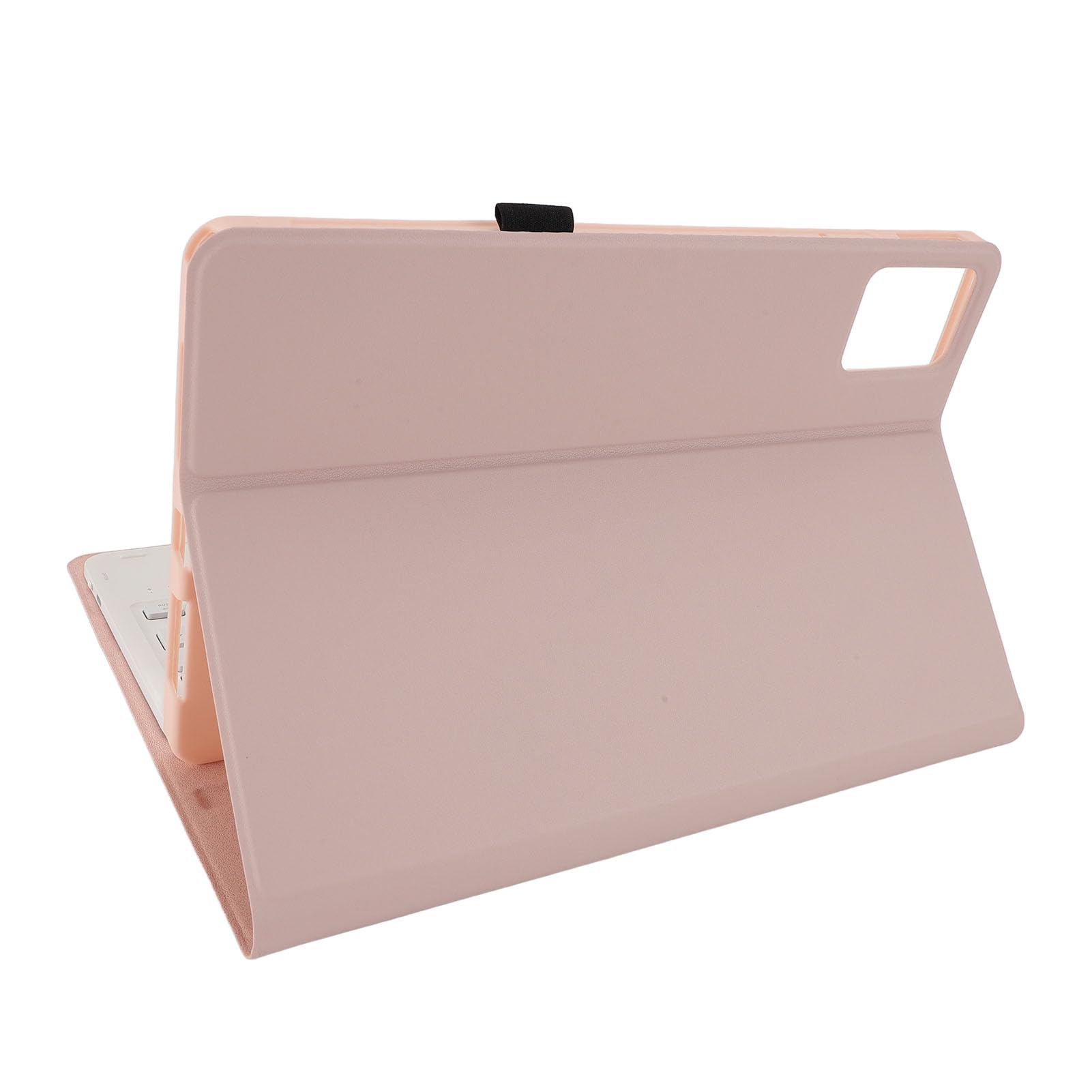 Custodia retroilluminata a 7 colori con tastiera, custodia portapenne con tastiera staccabile magneticamente per Tab M11 K11 LTE 11 pollici 2024 Tastiera staccabile wireless con (Rosa)