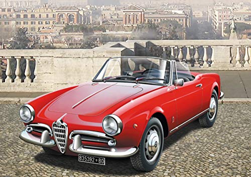 Italeri 1:24 Alfa Romeo Giulietta Spider Modelo Plástico miniatura 7