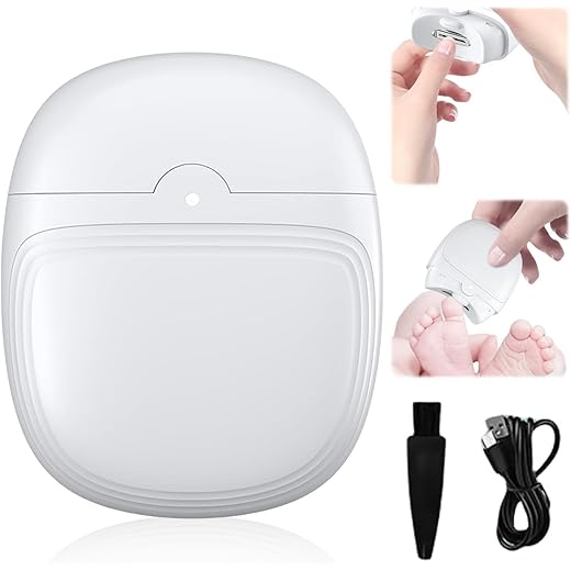 Elosnoc Electric Nail Clipper - USB Rechargeable