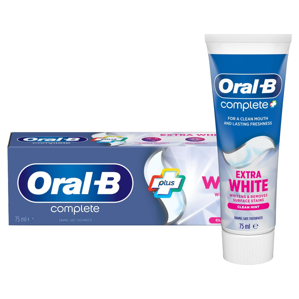 Oral-B Complete Extra White Toothpaste, 75ml