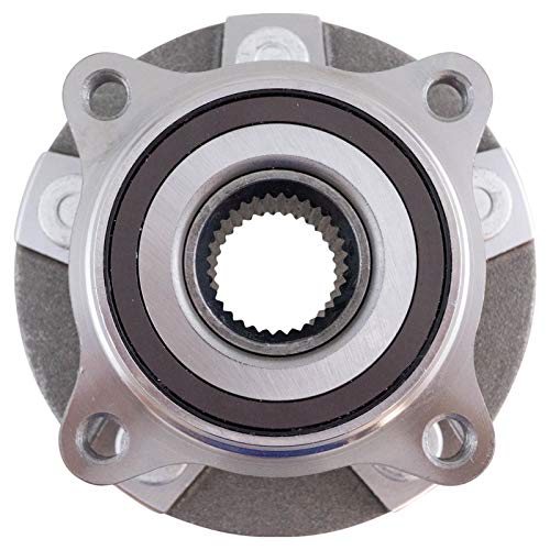 Image of TRQ 2 Piece Rear Wheel Bearing & Hub Assembly Set Compatible with 2017-2018 Ford GT 2015-2023 Mustang