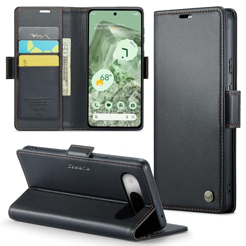 【J.DL】Google Pixel 8A ケース手帳型 Pixel 8a財布型 携帯カバー Pixel 8Aスマホケース 高?PUレザー 耐衝撃 耐摩擦 全面保護 サイドマグネット カード収納 スタンド機能 軽量 手触りが良い 人気上品な シンプル気質