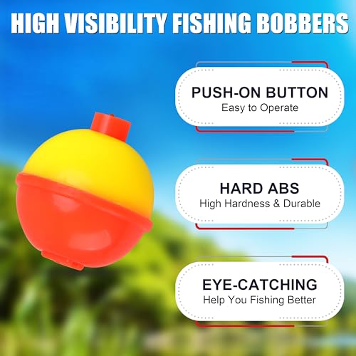 Flotteurs à clipser ABS pour éviter de perdre vos bouées de pêche - 2
