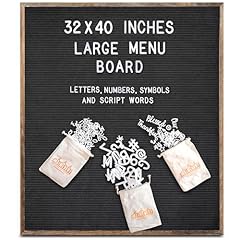 Black Felt Brown Frame