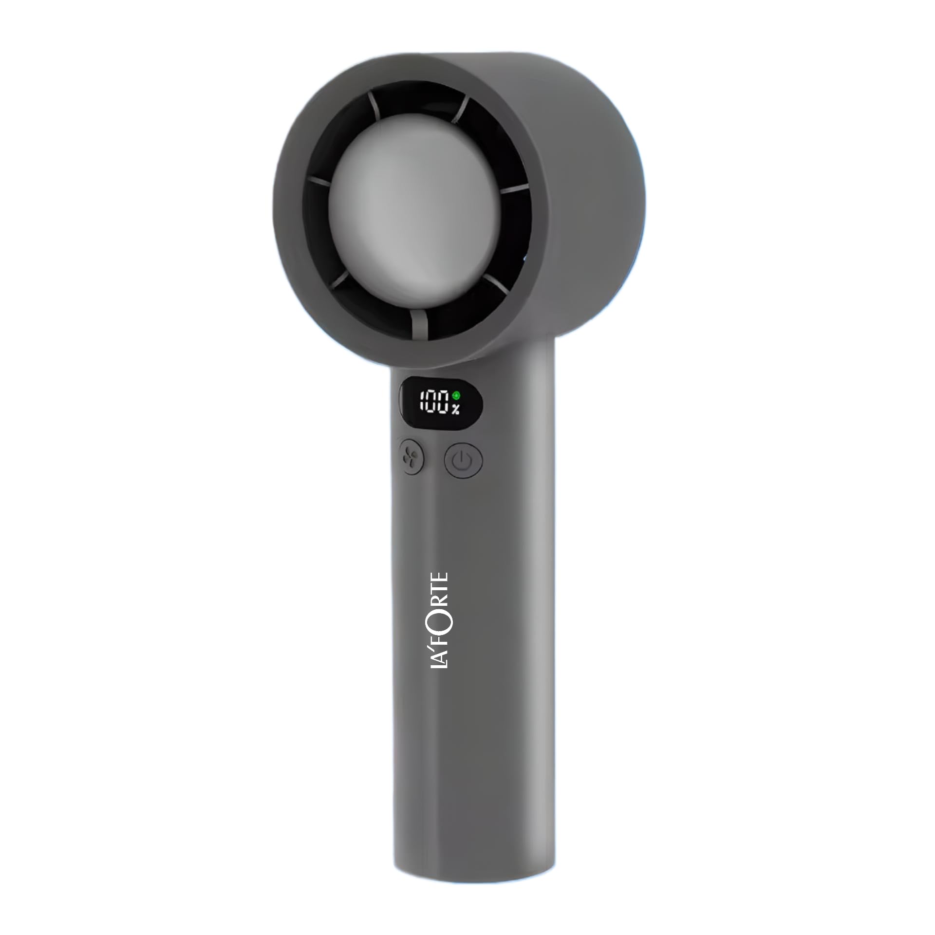 La Forte Rechargeable Portable Usb/Battery Handheld Fan 2000 mAH (Grey) Speed(1-100) Adjustable Mini Fan, (B096MGC8JC) Amazon Price History, Amazon Price Tracker