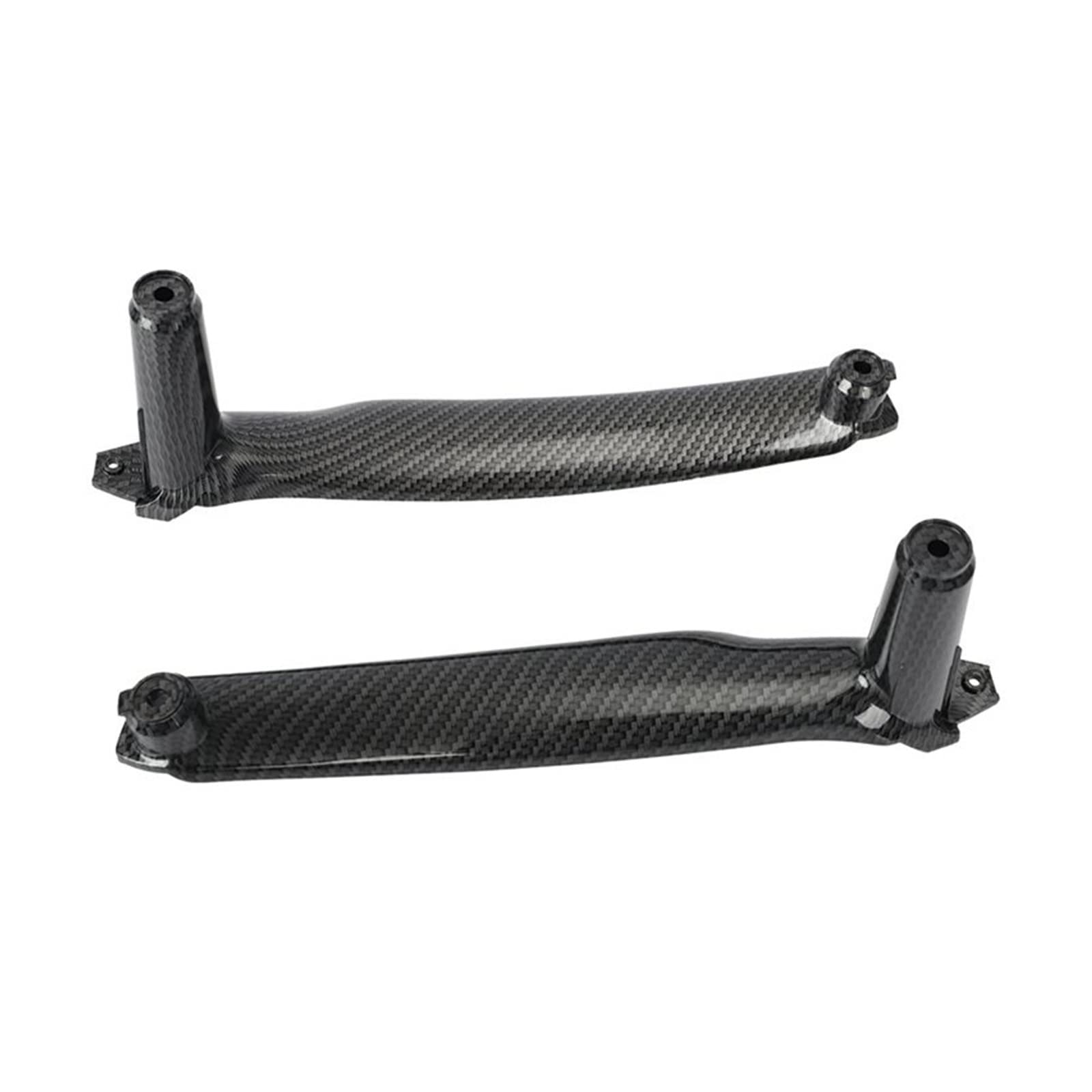 FANGZIQF Inner Door Pull Handles for X5 for E70 for E71 for X6 for SAV for E72 2007-2013 Armrest Car Left Right Interior Door Handle Inner Panel Pull Trim Cover(R Front L Rear)