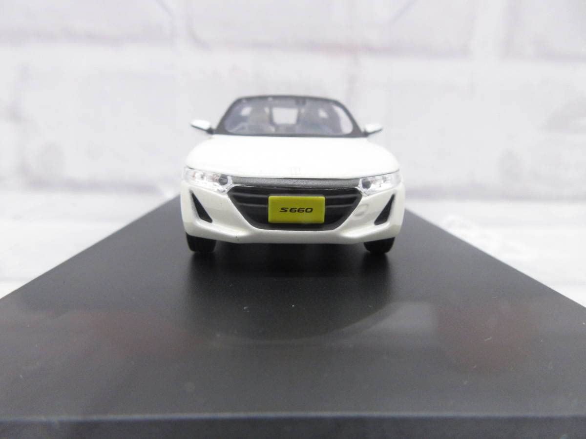 Amazon | ミニカー 1/43 ミニカー S660 スターホワイトパール 
