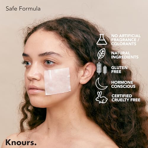 Image of Knours Plump Pad | Natural Plant | Smooth Lines, Firming, Elasticity | Collagen Support | 2-in-1 Toner Pad + Face Mask | Holy Basil | Power Elasticity-Boosting | All Skin | 110 Count | 185ml /6.25oz