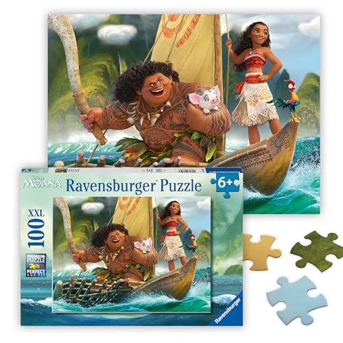 Ravensburger Puzzle 10719 Disney Vaiana XXL 100 pièces