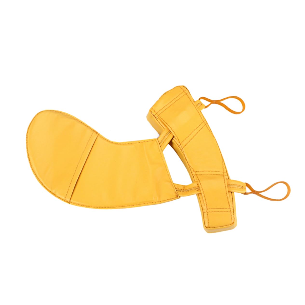 Poggiaspalla per Violino B499 in Pelle di Pecora 1/4 1/2 | Giallo, Design Ergonomico Confortevole, per Fiddle e Violino, Selezione Accurata e Controlli Multipli