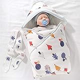 B/H Baby-Schlafsack Neugeborene,Neugeborene Babyumarmung, Frühjahr und Herbst Anti-Schock-C_85 * 85